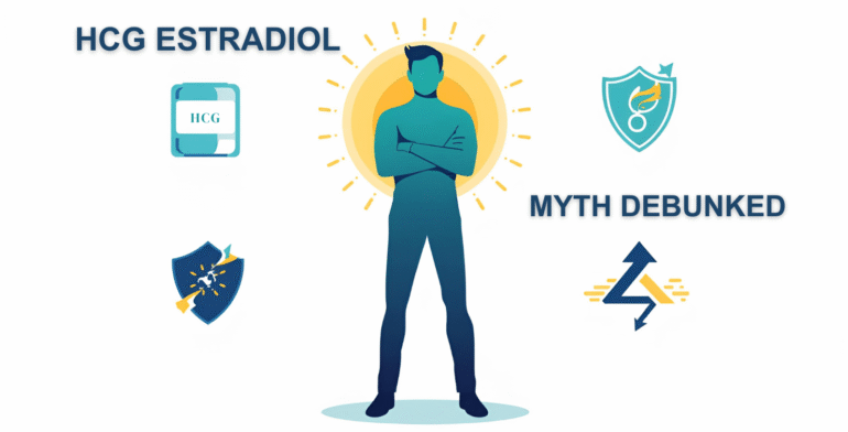 Debunking the Myth: Low-Dose HCG Does Not Significantly Raise Estradiol on TRT