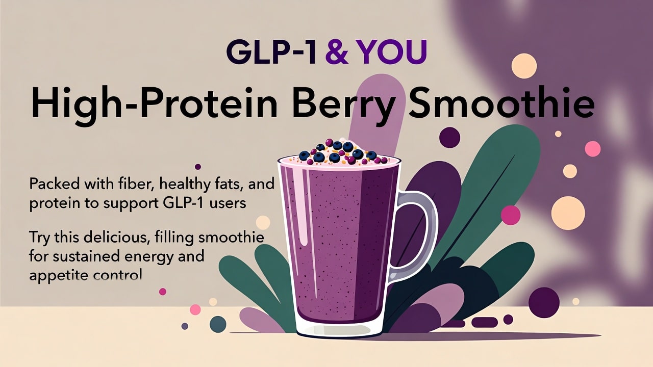 Berry Smoothie for GLP-1 Users