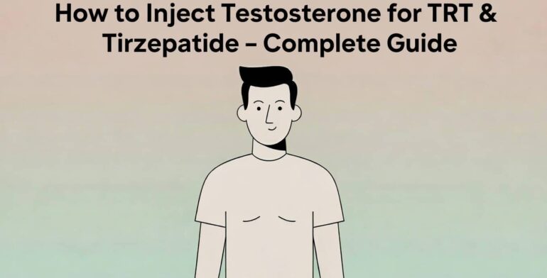 How to Inject Testosterone for TRT & Tirzepatide – Complete Guide