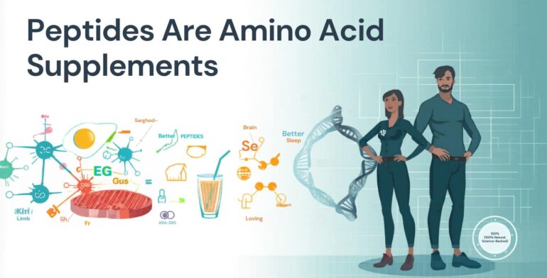 Peptides Are Amino Acid Supplements: Safe Results from CJC-1295, Ipamorelin & Cibinetide (ARA-290)